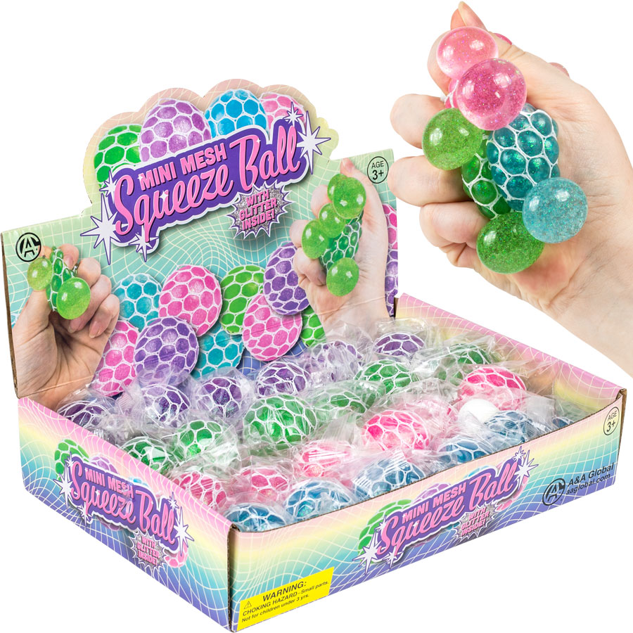 Glitter best sale squeeze ball